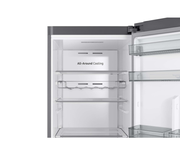 Lodówka Samsung RR39C7BJ5S9 EF Twin No Frost 186cm Srebrna AI 387L - 1306370 - zdjęcie 10